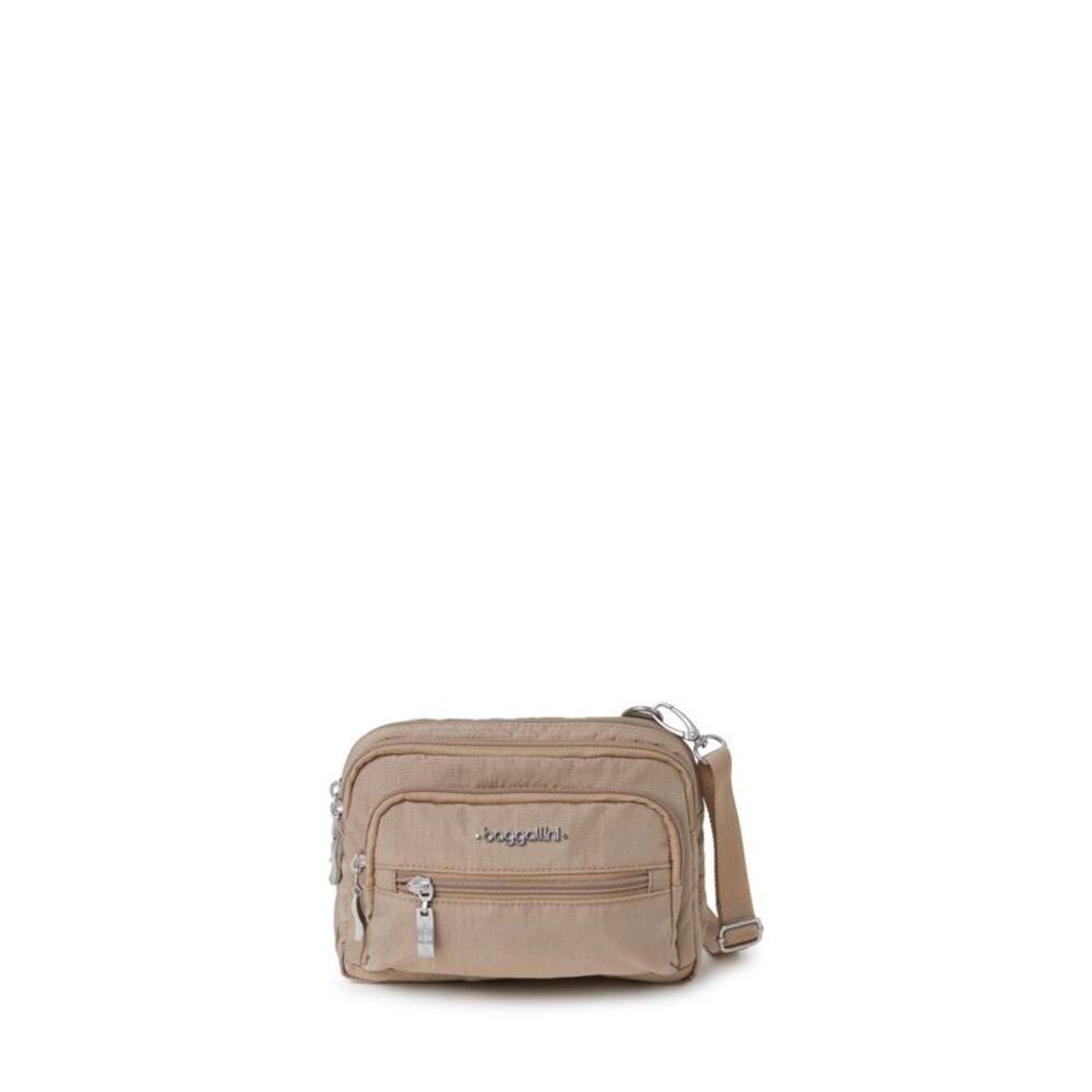 baggallini Women's Triple Zip Bagg Small Crossbody Bag